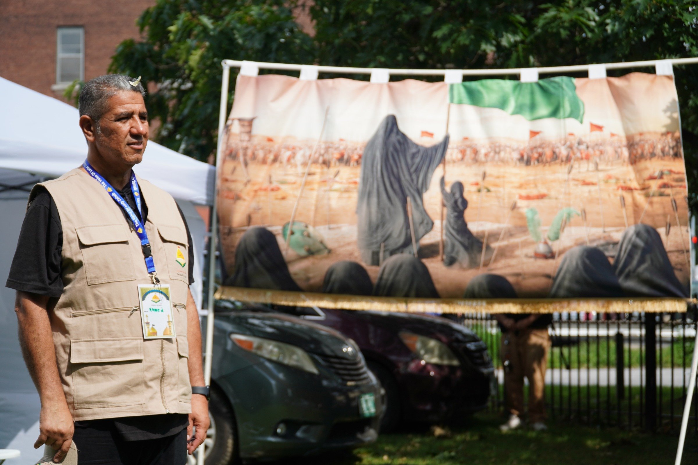 Moe-kib 2024 — Karbala painting display